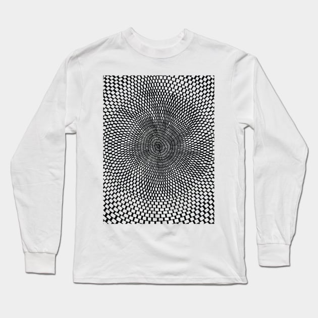 Ripple Long Sleeve T-Shirt by ckai